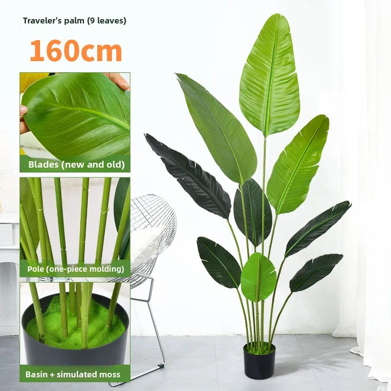 Tropical Banana Leaf Decor