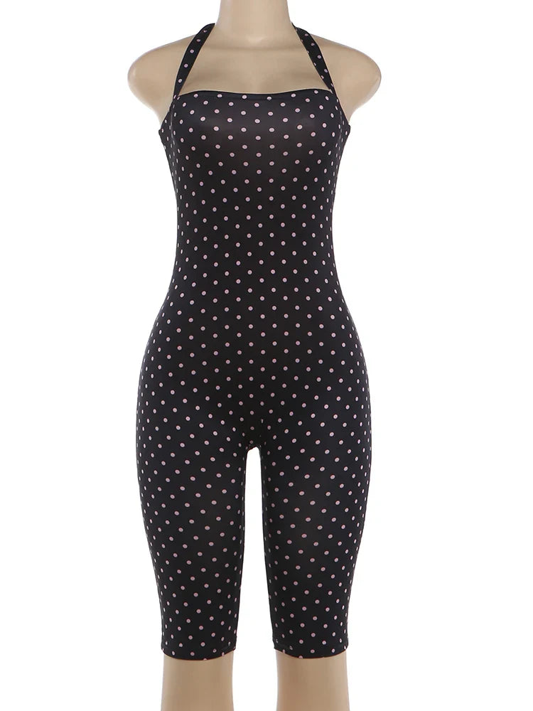 Chic Polka Dot Jumpsuit